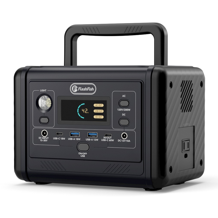 FlashFish T200 200W Portable Power Station