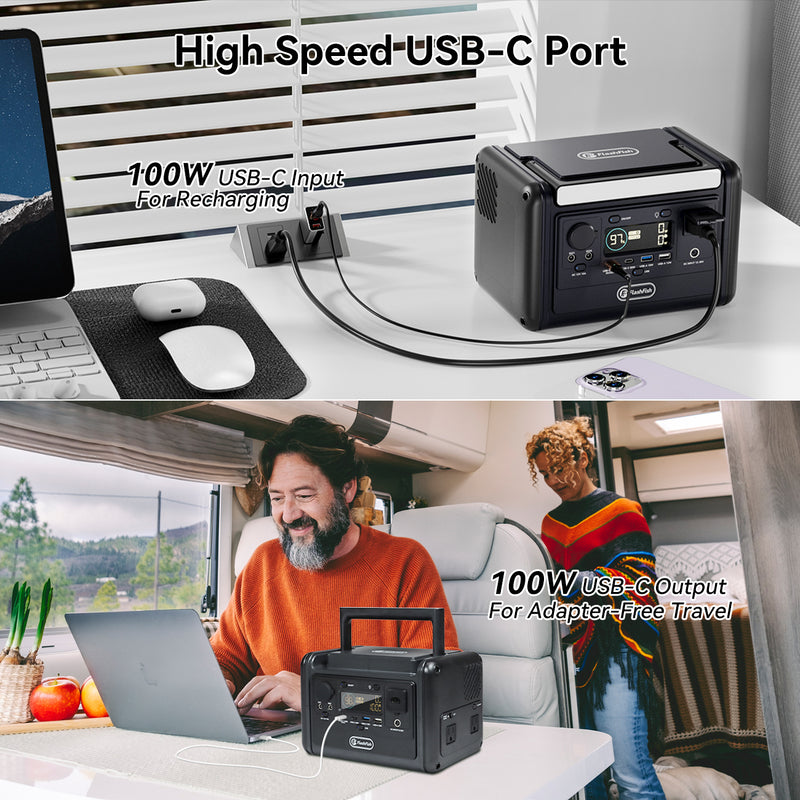 FlashFish T300pro 300W portable power station