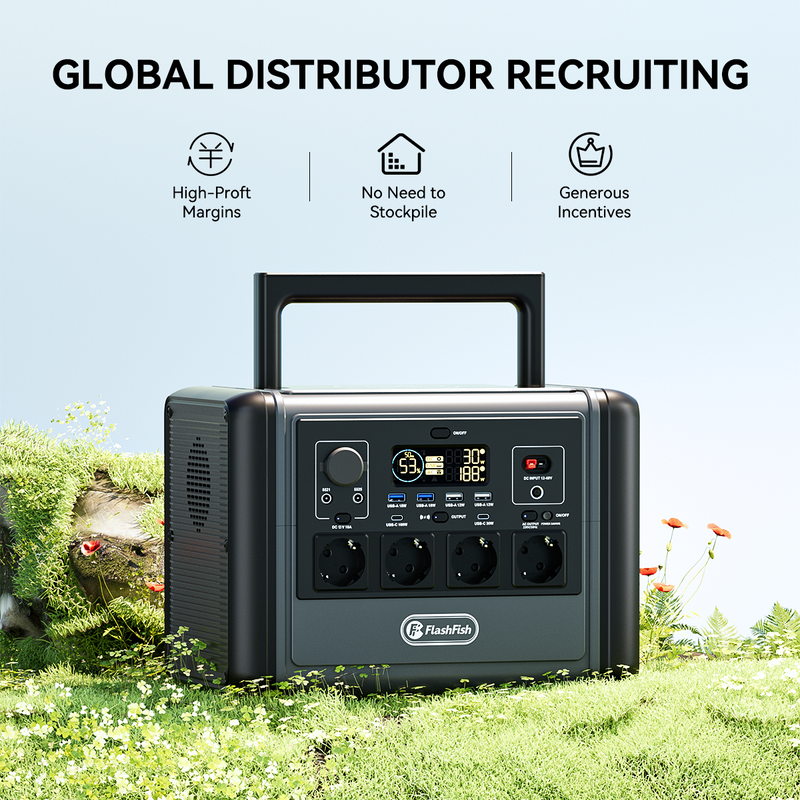 FlashFish T1200 1200W Portable Power Station