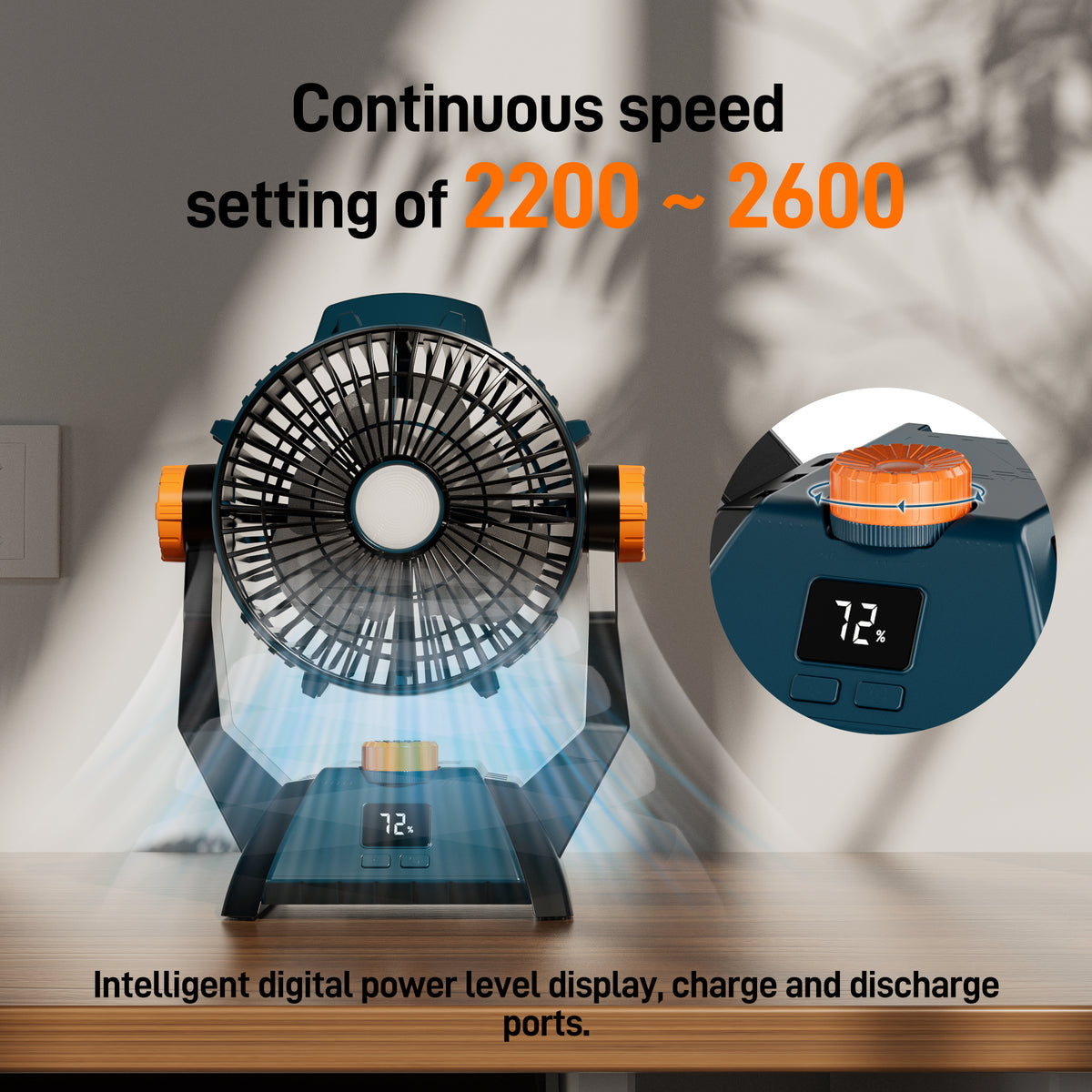 FlashFish X60 Camping Fan