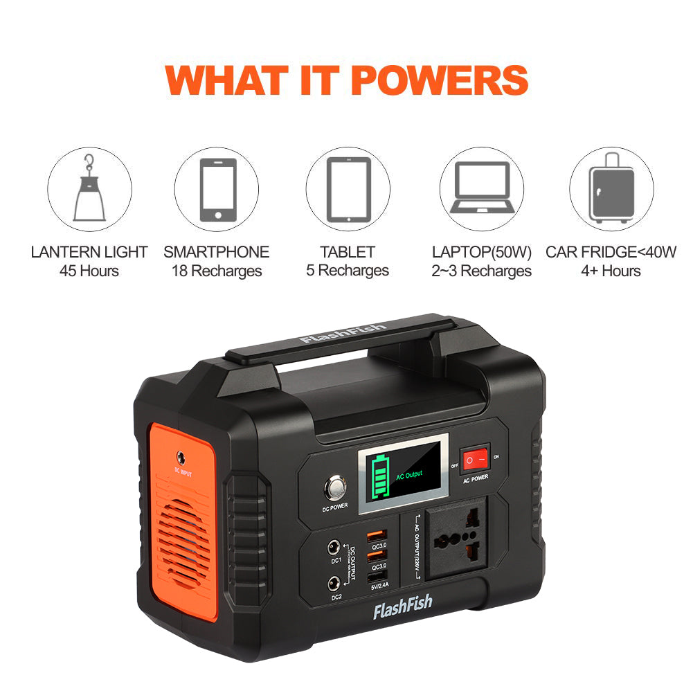FlashFish E200 200W Portable Power Station