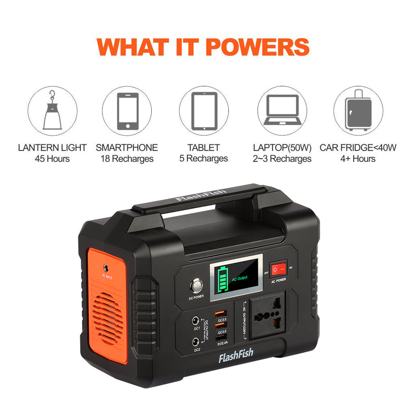 FlashFish E200 200W Portable Power Station