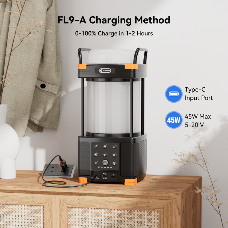 FlashFish FL9-B 23400 mAh Camping Lighting & Speaker power station