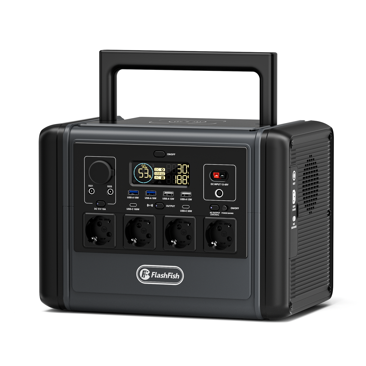 FlashFish T1200 1200W Portable Power Station
