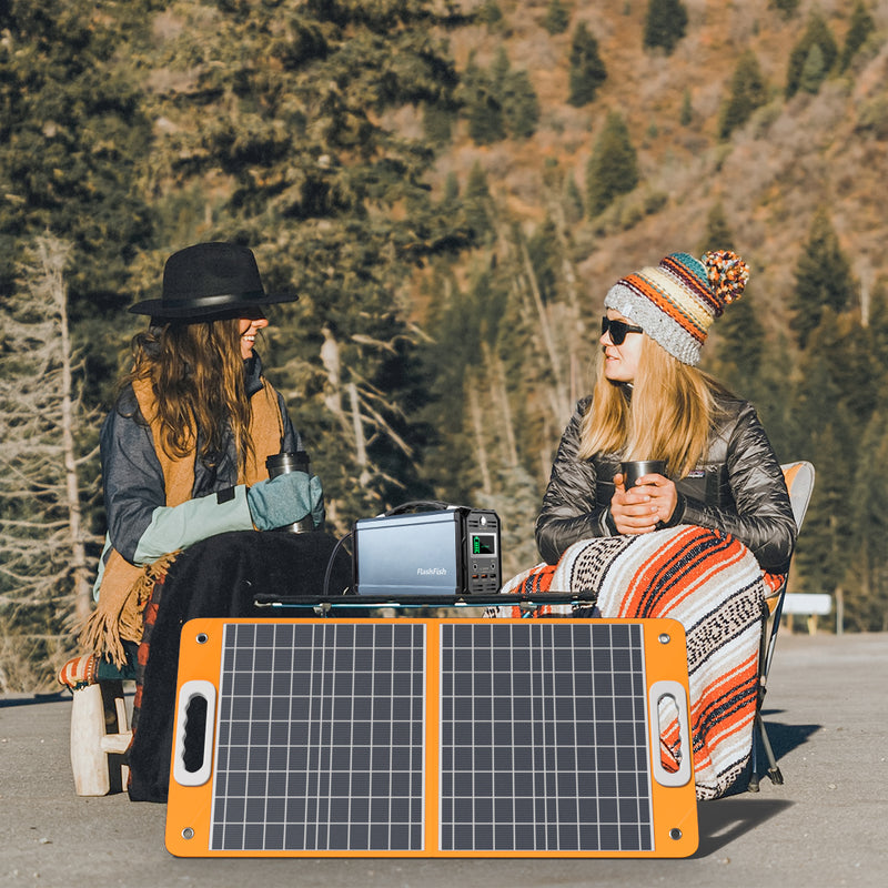 FlashFish TSP100W 100W portable solar panel